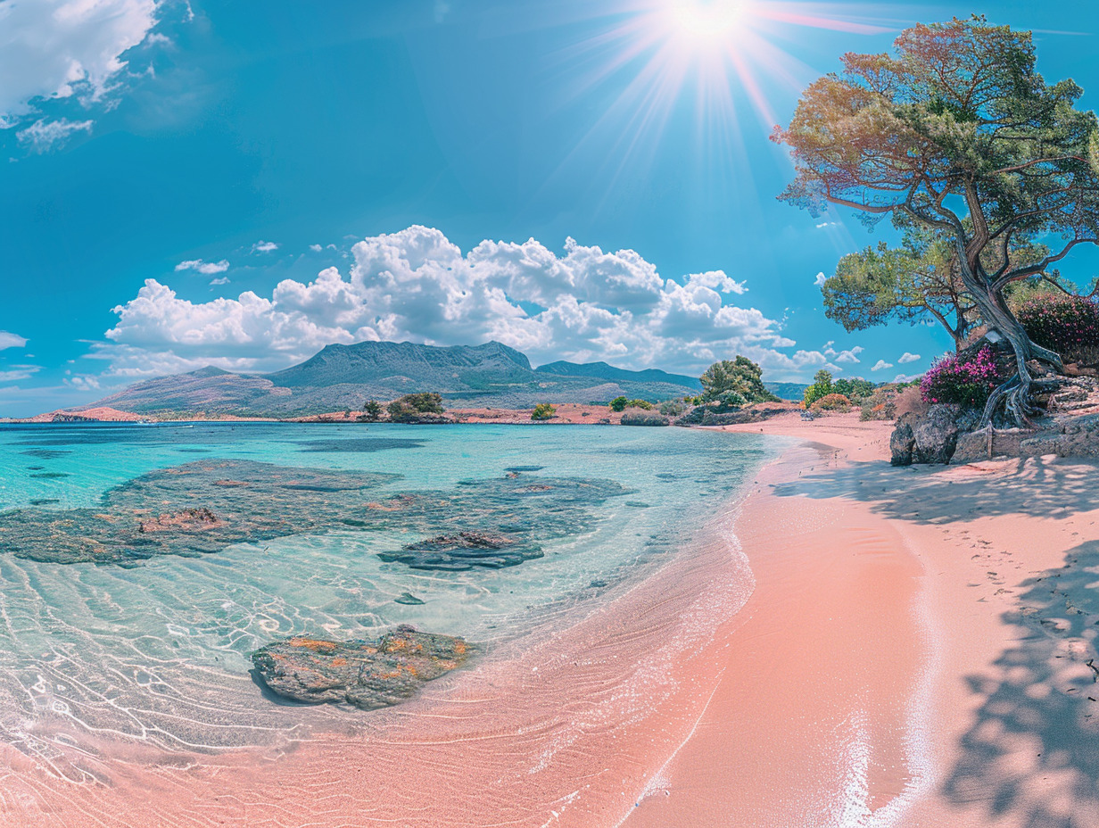 plage elafonissi crète